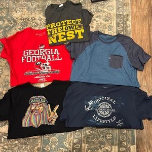 Pack of 5 large tees